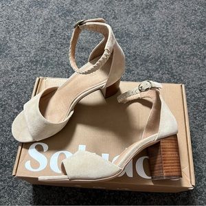 Anthropologie Soludos hazel ankle strap sandals